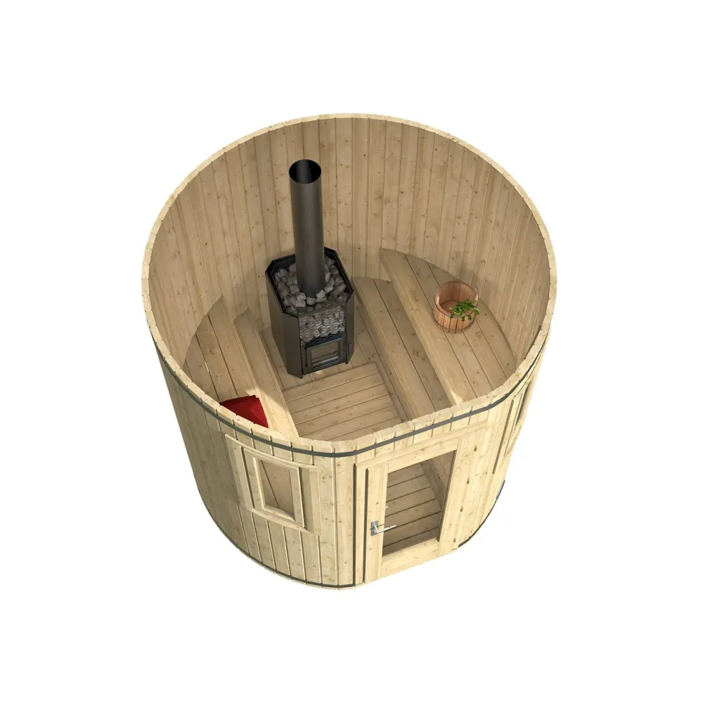 Best Tynnyrisauna Tornio 4.4m² Pihasaunat Ilman Rakennuslupaa|Tynnyrisaunat