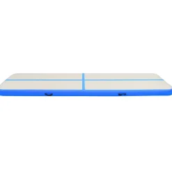 Täytettävä voimistelumatto pumpulla 600x100x15cm PVC sininen*FinePRICE Discount