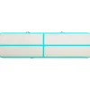 Täytettävä voimistelumatto pumpulla 700x100x15 cm PVC vihreä*FinePRICE New