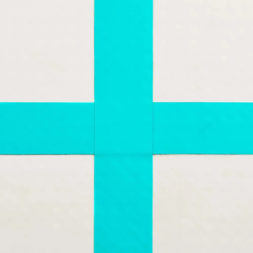 Best Täytettävä voimistelumatto pumpulla 300x100x15 cm PVC vihreä Airtrack Ilmavolttipatjat