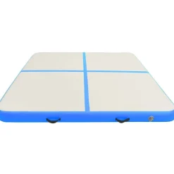 Täytettävä voimistelumatto pumpulla 200x200x15cm PVC sininen*FinePRICE Sale