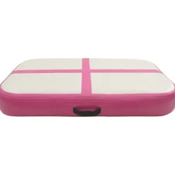 Täytettävä voimistelumatto pumpulla 60x100x20 cm PVC pinkki*FinePRICE Hot
