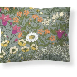 Online Tyynyliina Ahomaa, 50x60cm, vihreä/pinkki Vuodevaatteet