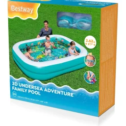 Sale Uima-allas 3D Undersea Adventure, 2.62m x 1.75m x 51cm Uima-Altaat