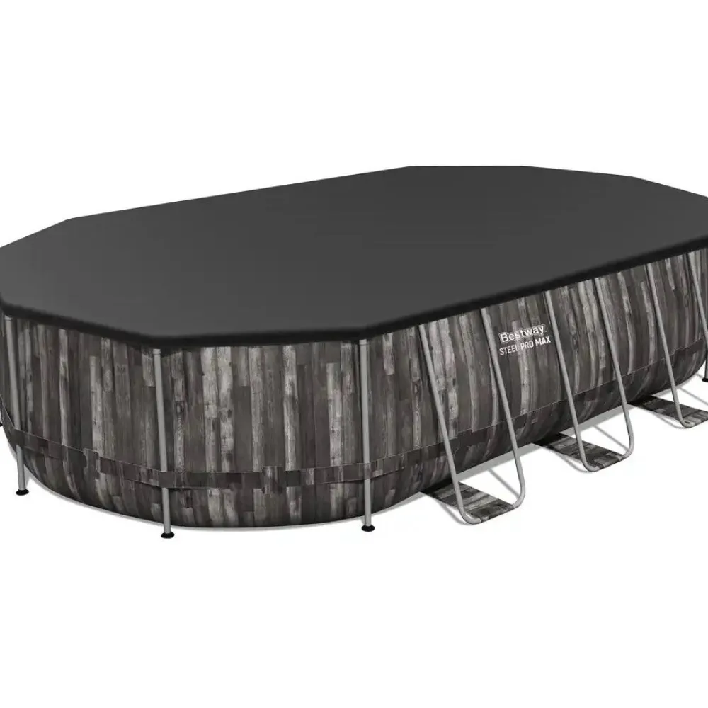 Best Uima-allassetti Steel Pro MAX, 610x366x122cm, ovaali Uima-Altaat