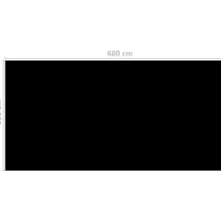 Online Uima-altaan suoja musta 600x300 cm pe Uima-Altaat