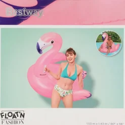 Uimalautta Luxury Flamingo, 153x143cm*Bestway Online