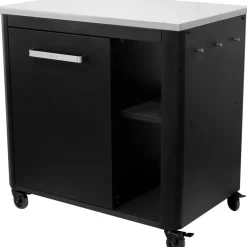 Outlet Ulkokeittiö , 90x60x90cm, rosteritaso, musta Grillaustarvikkeet