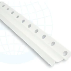 Ulkokulmapala sisäkulmalistaan pvc e-210, 10mm, valkoinen*Euroshrink Clearance
