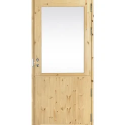 Ulko-ovi UL7A M12 Huvila mittatilausovi ilman ristikkoa*Kaskipuu Clearance