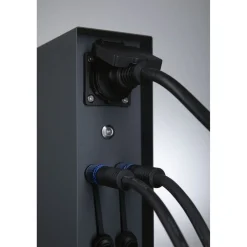 Ulkopistorasiapylväs hämärätunnistimella Plug & Shine Rio, IP44, antrasiitti*Paulmann New