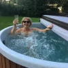 Ulkoporeallas TopSpa xs Wifi 6 hlöä brown/grey marble*SpaDealers Outlet