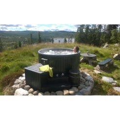 Ulkoporeallas TopSpa xs Wifi 6 hlöä brown/grey marble*SpaDealers Outlet