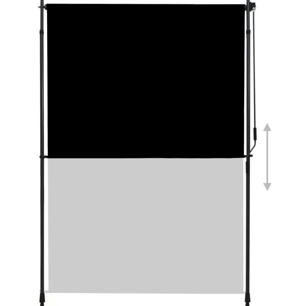 Ulkorullaverho 150x270 cm antrasiitti*FinePRICE Sale