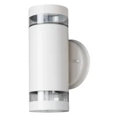 Outlet Ulkoseinävalaisin Alppila XL-W max 2x35W GU10 225x115x121 mm IP44 valkoinen Ulkoseinävalaisimet|Kylpyhuonevalaisimet