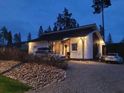 Ulkoseinävalaisin Alppila XL-W max 2x35W GU10 225x115x121 mm IP44 antrasiitti*Airam Best