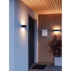 Sale Ulkoseinävalaisin Connect.z Sania-Z, RGB CCT, IP55, ylös/alas Älyvalaisimet Ulos