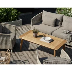 New Ulkosohva Aster, 3-istuttava, beige Ulkosohvat|Polyrottinkikalusteet