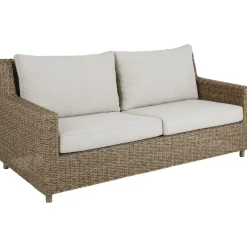 Ulkosohva Sandkorn, 2.5-istuttava, ruskea/beige*Brafab
