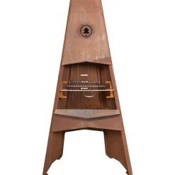 Clearance Ulkotakka 120, 120cm, corten-teräs Pihatakat