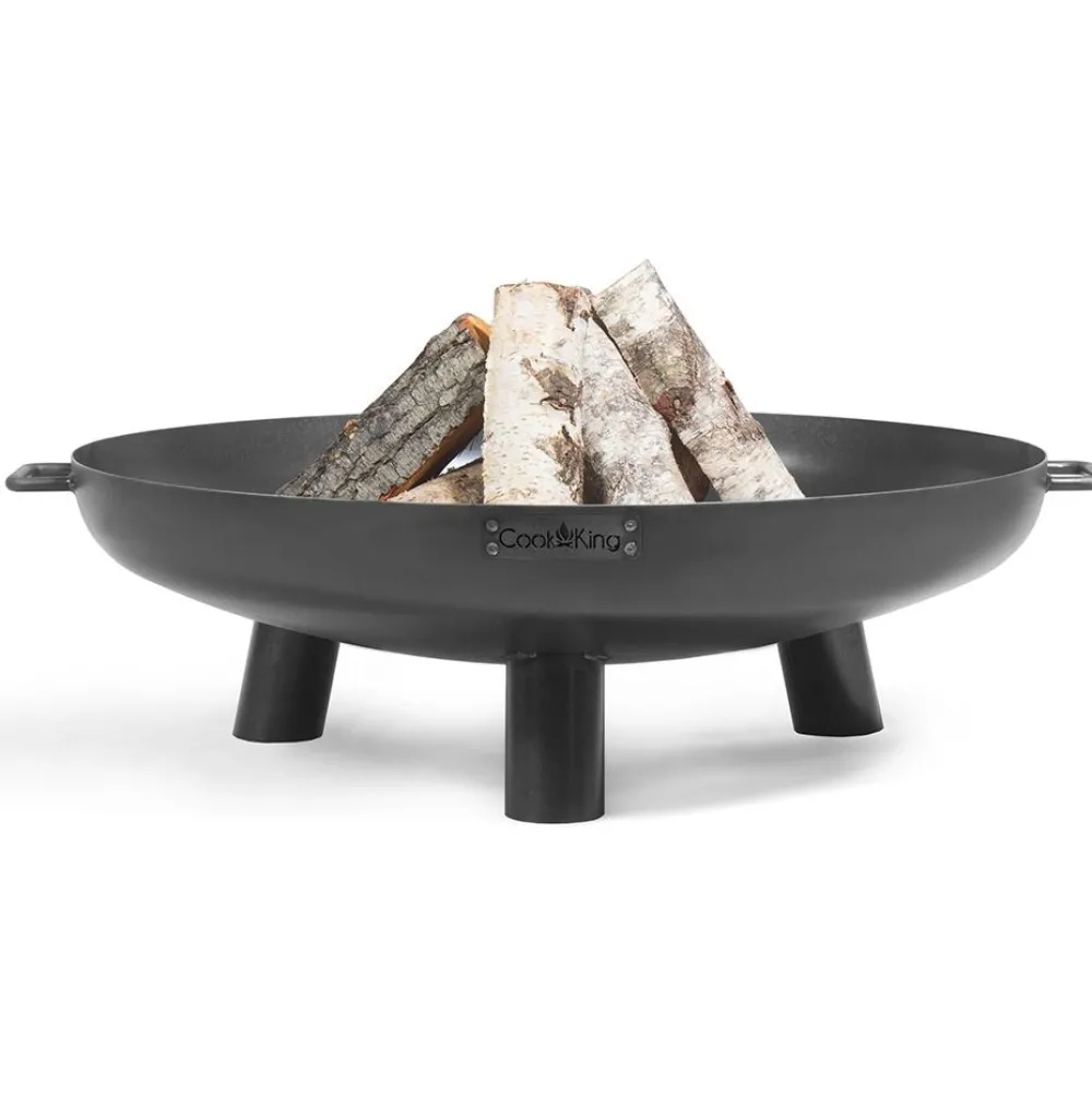 Clearance Ulkotulisija CookKing Bali, Ø60cm, teräs, musta Pihatakat