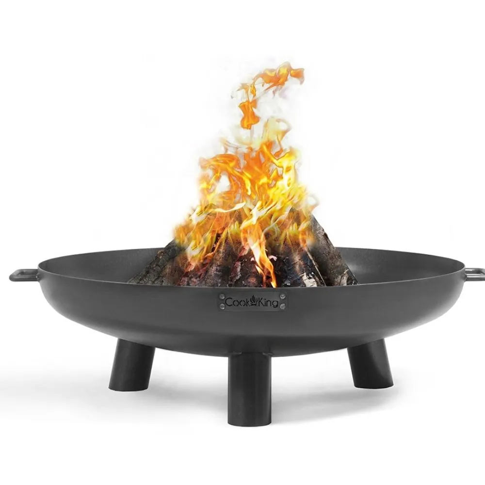 Clearance Ulkotulisija CookKing Bali, Ø60cm, teräs, musta Pihatakat
