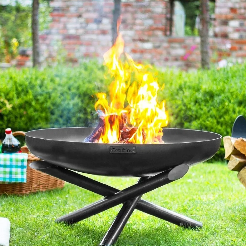 Ulkotulisija CookKing Indiana, Ø60cm, teräs, musta*Gop Outlet