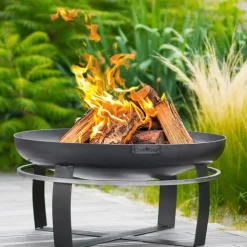 Clearance Ulkotulisija CookKing Viking, Ø60cm, teräs, musta Pihatakat