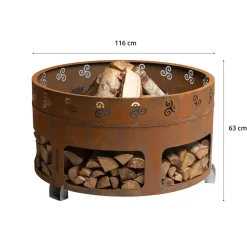 Ulkotulisija Antigo, Ø116cm*GrillSymbol Sale