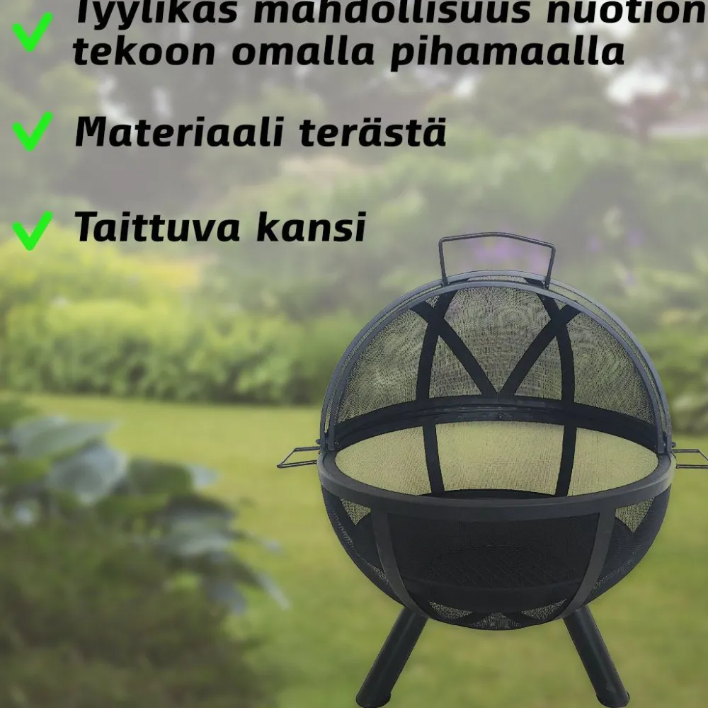 Sale Ulkotulisija Pallo 60cm Pihagrillit|Pihatakat