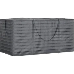 Ulkotyynyjen säilytyskassi musta 150x75x75 cm polyeteeni*FinePRICE Clearance