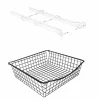 Ulosvedettävä lankakori Roller M60 500x150 mm valkoinen*Norscan
