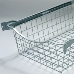 Sale Ulosvedettävä lankakori Roller M50 500x150 mm harmaa Säilytysjärjestelmät