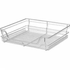 Sale Ulosvedettävät ritilälaatikot 2 kpl 600mm hopea Keittiökaapit