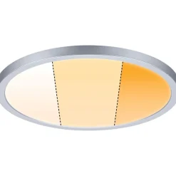 New Upotettava LED-paneeli VariFit Areo, IP44, Ø23cm, 16W, säädettävä värilämpötila, eri värejä Led-Paneelit