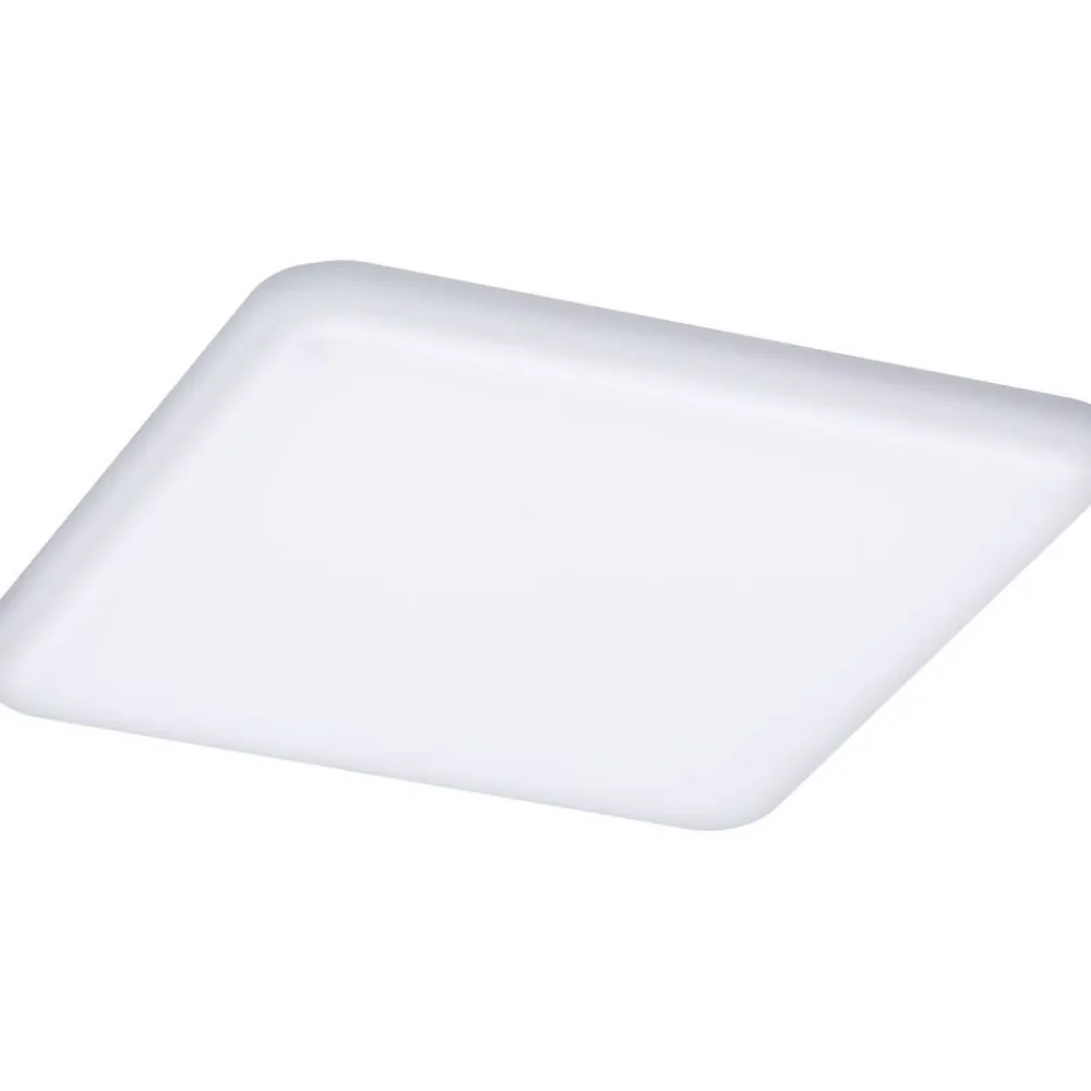 New Upotettava LED-paneeli Veluna, IP44, 12.5x12.5cm, 8.5W, 4000K, satiini Led-Paneelit