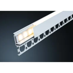 Upotettava LED-profiili LumiTiles, anodisoitu alumiini, eri kokoja*Paulmann Clearance