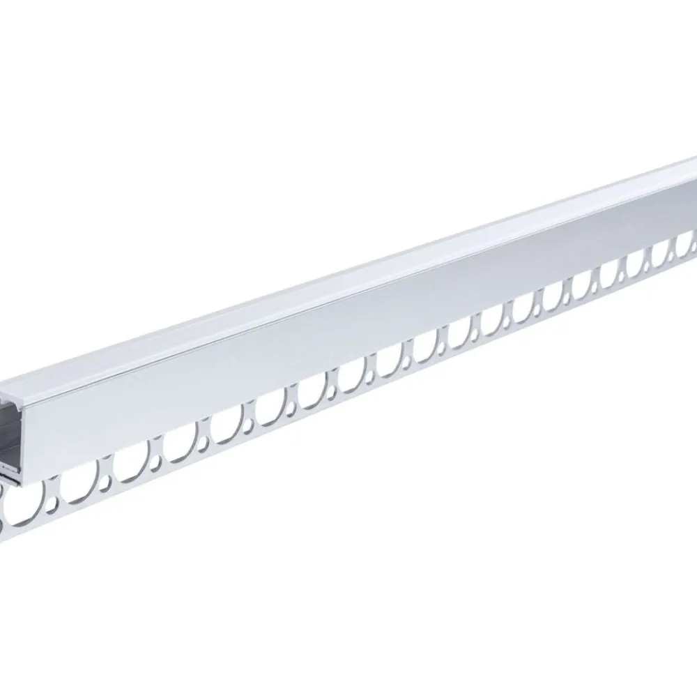 Upotettava LED-profiili LumiTiles, anodisoitu alumiini, eri kokoja*Paulmann Clearance