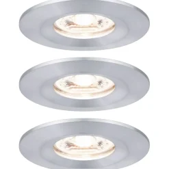 New Upotettava LED-valaisin Nova Mini Coin Rigid, 3kpl, IP44, Ø65mm, 4W, 310lm, 2700K, eri värejä Alasvalot