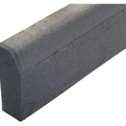 Upotettava reunakivi J1 suora 800x110x300 mm sileä harmaa*Rudus Outlet