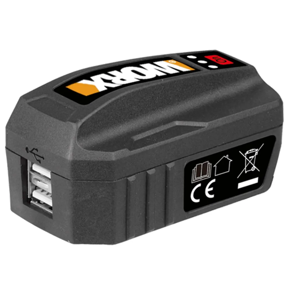 USB-adapteri WA4009 -akkuille Ruohonleikkureiden Lisävarusteet