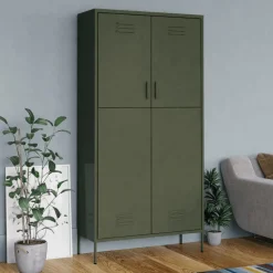 Vaatekaappi 90cm teräs eri värejä*FinePRICE Hot