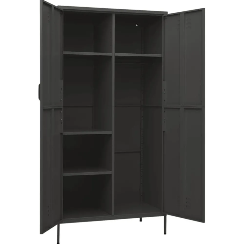Vaatekaappi 90cm teräs eri värejä*FinePRICE Hot