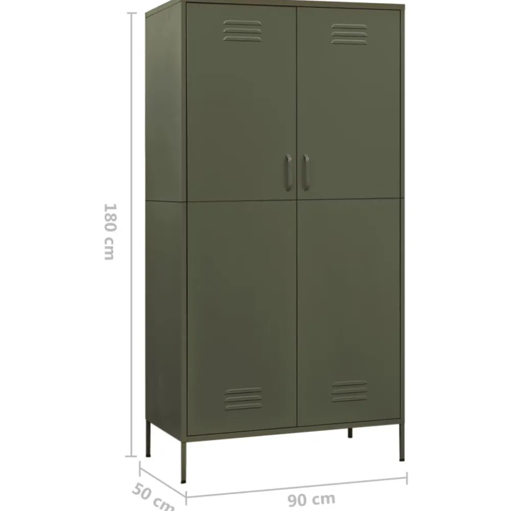 Vaatekaappi 90cm teräs eri värejä*FinePRICE Hot