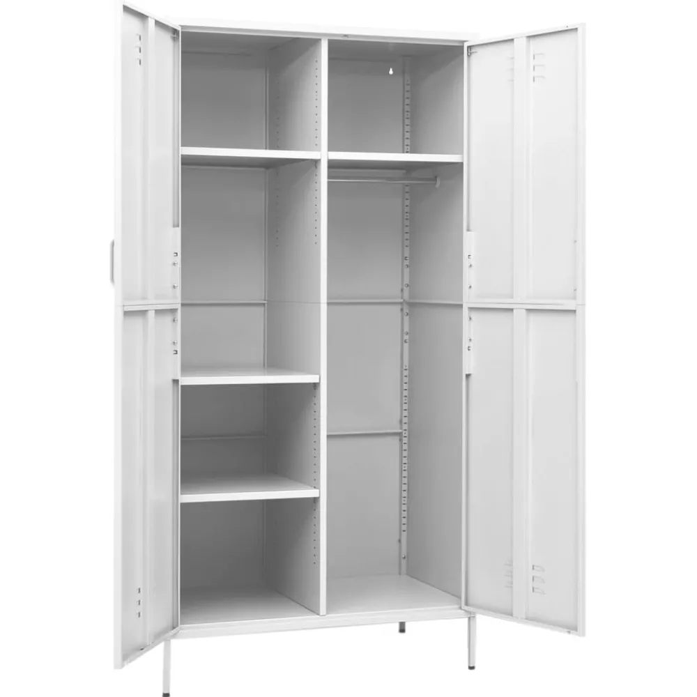 Vaatekaappi 90cm teräs eri värejä*FinePRICE Hot