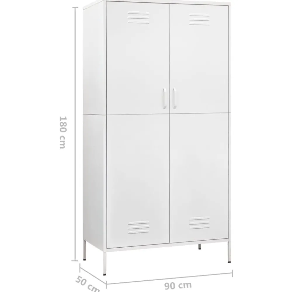 Vaatekaappi 90cm teräs eri värejä*FinePRICE Hot