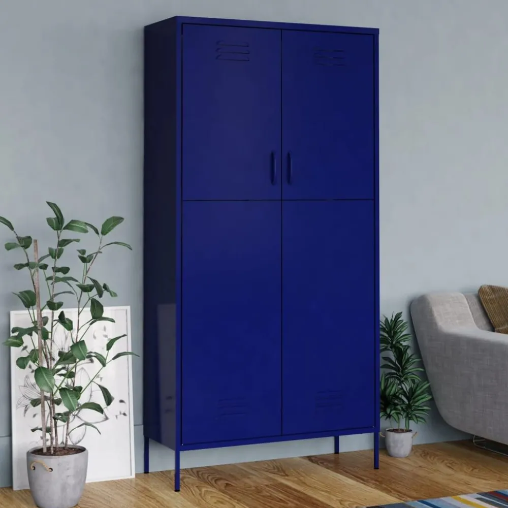 Vaatekaappi 90cm teräs eri värejä*FinePRICE Hot
