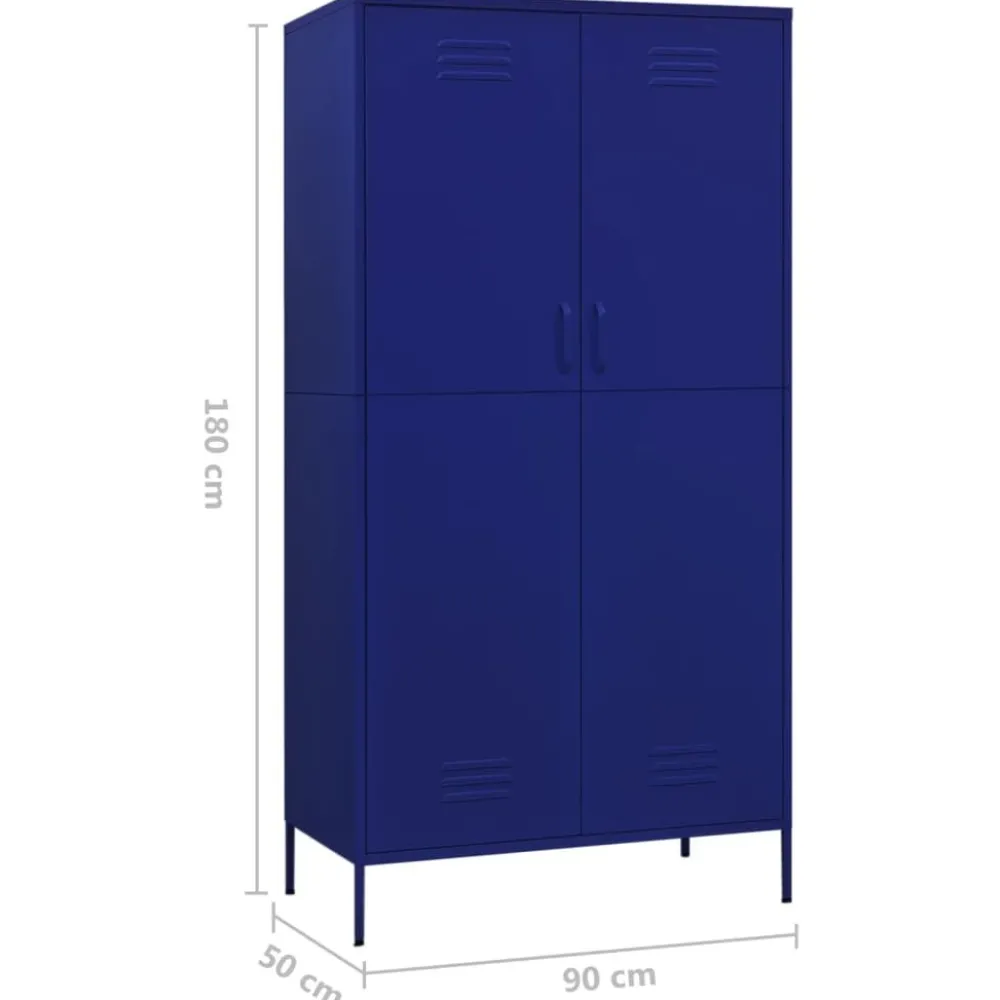 Vaatekaappi 90cm teräs eri värejä*FinePRICE Hot