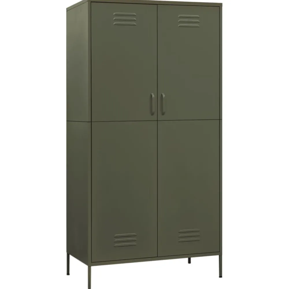 Vaatekaappi 90cm teräs eri värejä*FinePRICE Hot