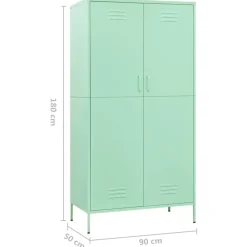 Vaatekaappi 90cm teräs eri värejä*FinePRICE Hot